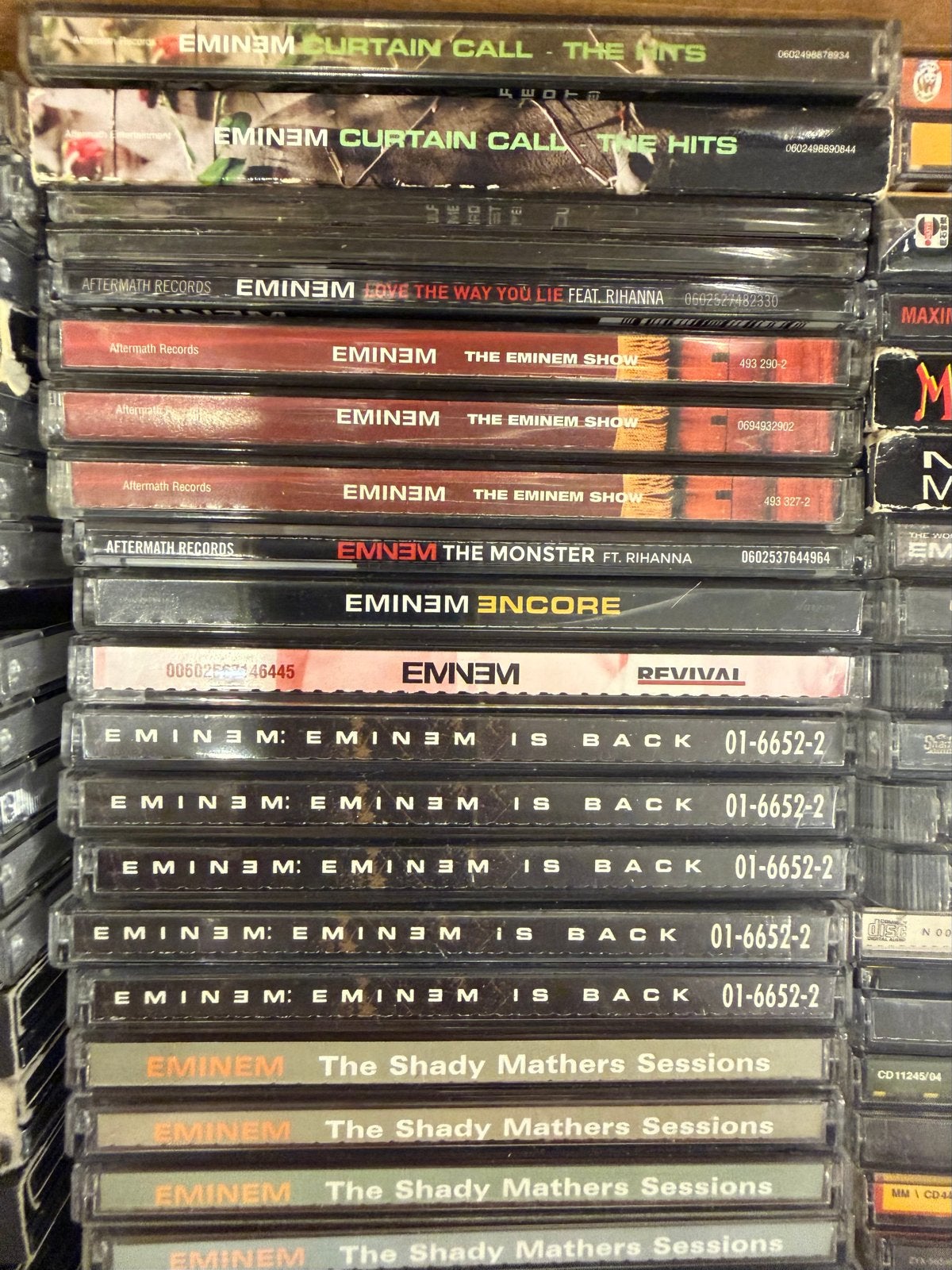 Grote collectie hiphop: Eminem, N.W.A., Dr. Dre, Xzibit, Cd's en Dvd's, Ophalen of Verzenden, Gebruikt, Verzamelalbum