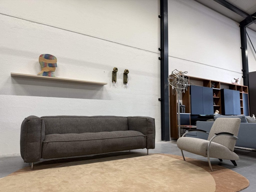 Nieuw Gelderland 5470 Lotus Fauteuil grijs moss Design stoel, Huis en Inrichting, Fauteuils, Nieuw, Ophalen of Verzenden, Gelderland