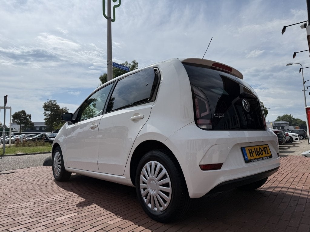 Volkswagen up! 1.0 up! Black&White Edition airco 5drs nette, Auto's, Dealer onderhouden, Stof, Gebruikt, Bedrijf