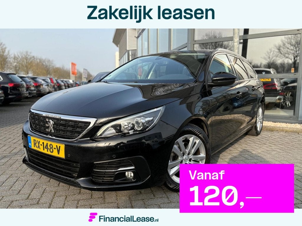 Peugeot 308 SW 1.2 PureTech Blue Lease Executive | Pano | PD, Voorwielaandrijving, Stof, Gebruikt, Euro 6