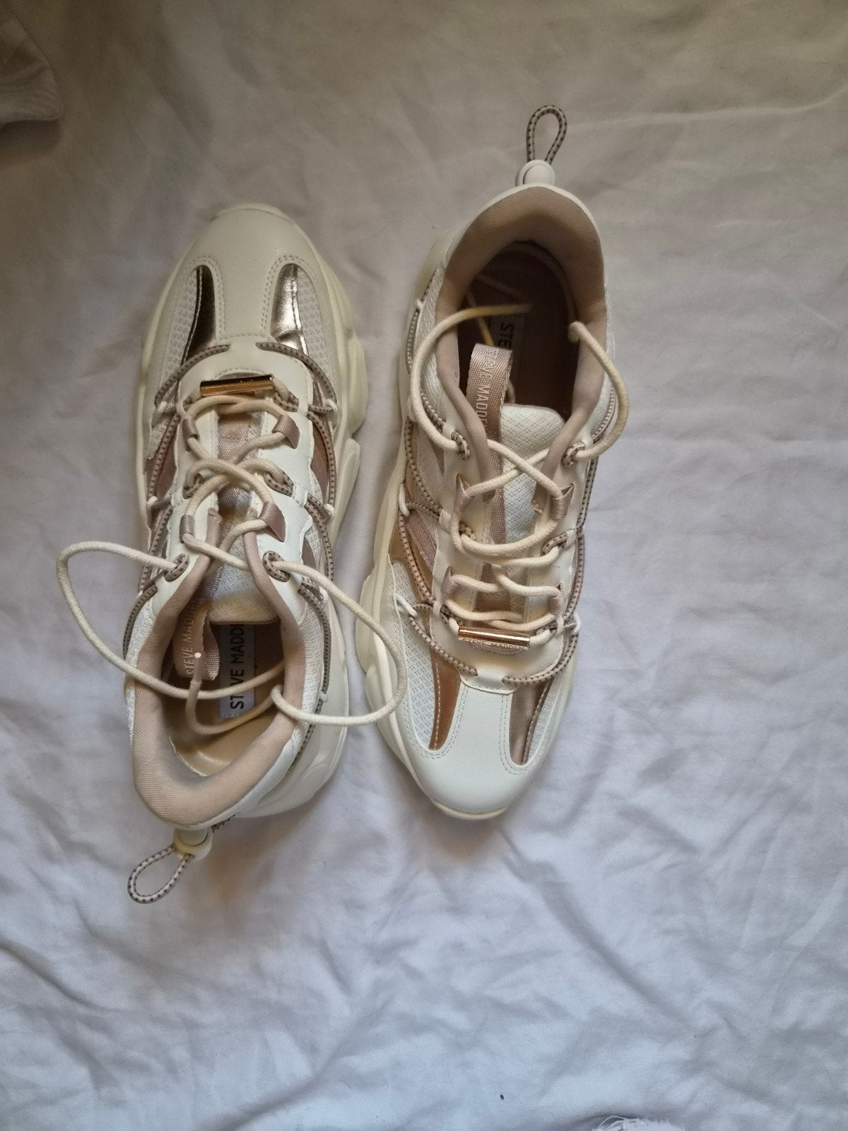 Steve Madden orginele!, Ophalen of Verzenden, Nieuw, Beige, Sneakers of Gympen