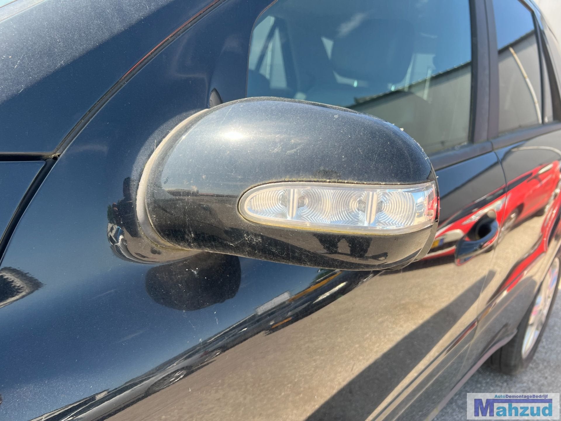 MERCEDES ML W164 Zwart links spiegel 2005-2011, Gebruikt, Mercedes-Benz AG, Mercedes-Benz, Ophalen of Verzenden