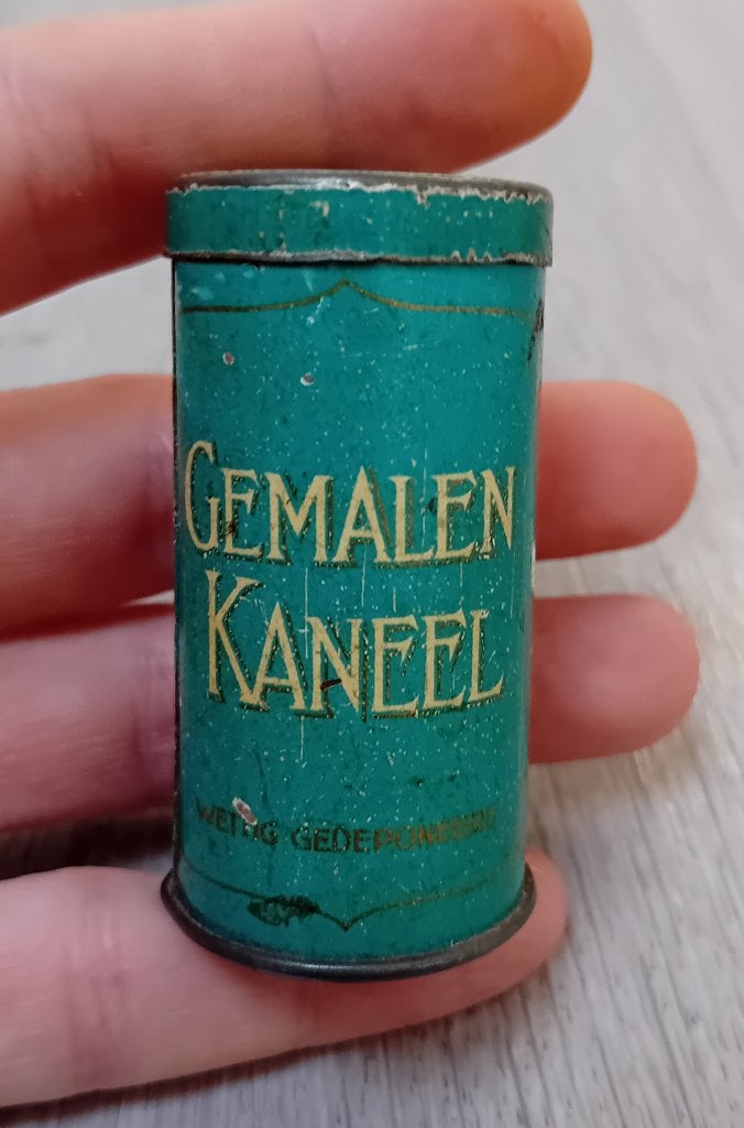 Kaneel blikje J.S.Snoek rotterdam, Ophalen of Verzenden, Gebruikt, Overige