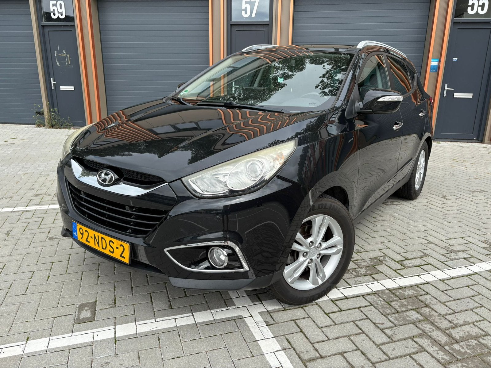 Hyundai Ix35  2.0i Style+Automaat+Airco+Cruise+NAP, 1998 cc, 4 cilinders, Origineel Nederlands, 75 €/maand