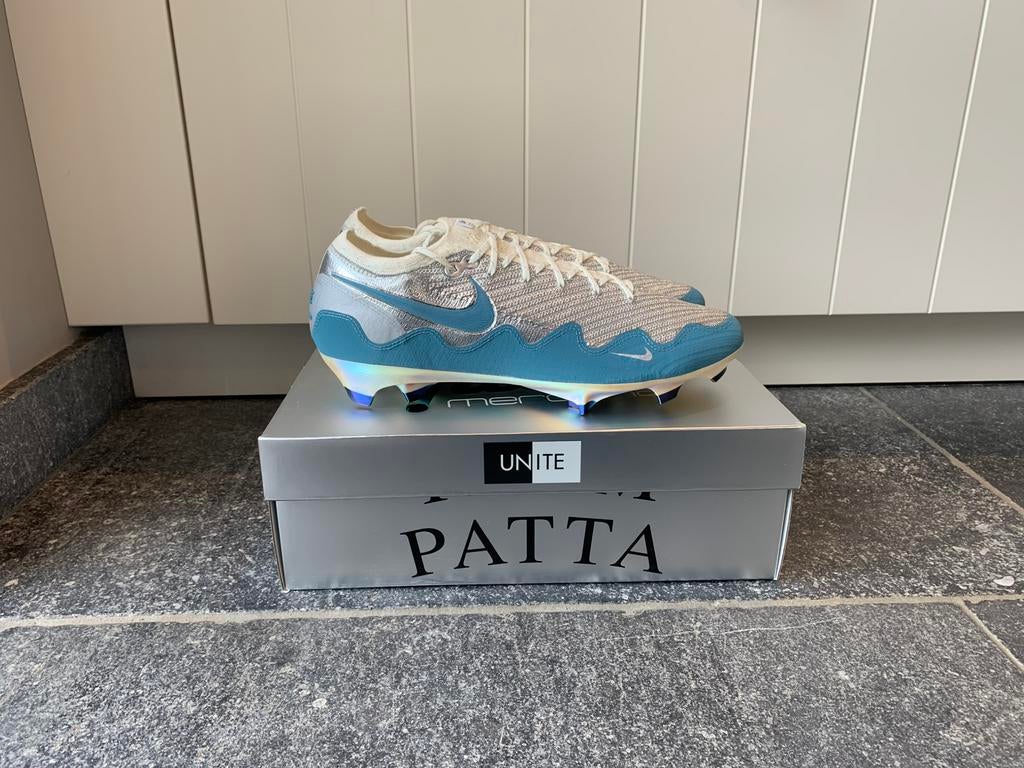 Nike Zoom Mercurial Vapor 16 Elite FG Patta Waves Maat 44, Blauw, Sportschoenen, Nieuw, Ophalen of Verzenden
