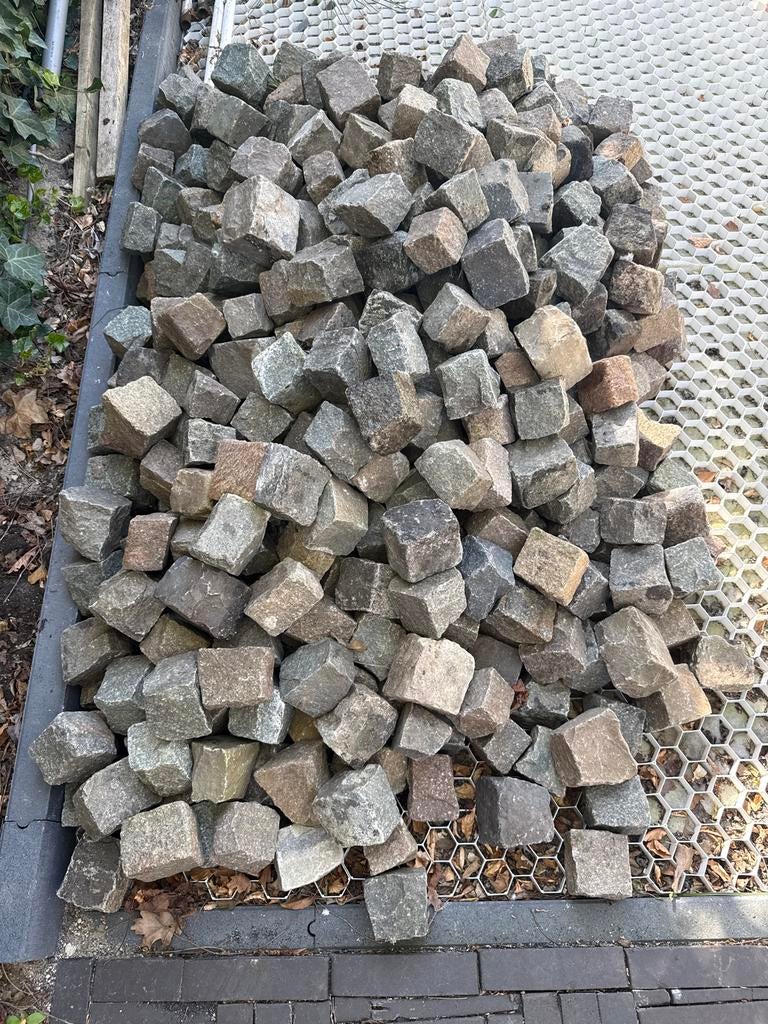 cobblestones, Ophalen, Gebruikt, Klinkers, Natuursteen