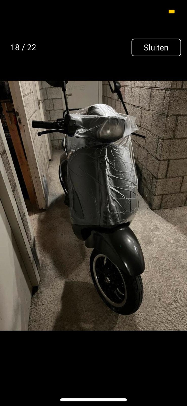 Vespa sprint nummers 2016 snor, Ophalen of Verzenden, Zo goed als nieuw, Benzine, Vespa