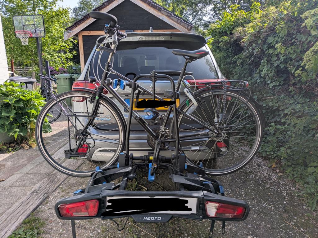 Hapro Trekhaak Fietsendrager - Geschikt voor 3 fietsen, Ophalen, 3 fietsen of meer, Gebruikt, Trekhaakdrager