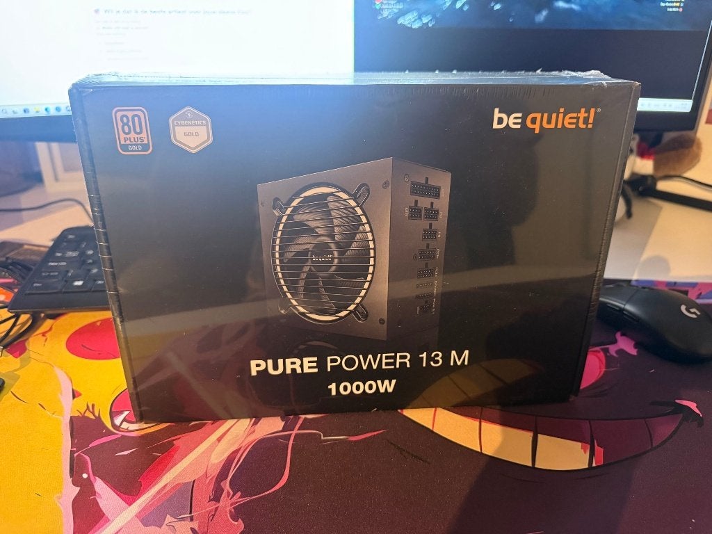 BeQuiet Pure Power 13M 1000W Voeding - Nieuw in doos, Computers en Software, Ophalen of Verzenden, Nieuw