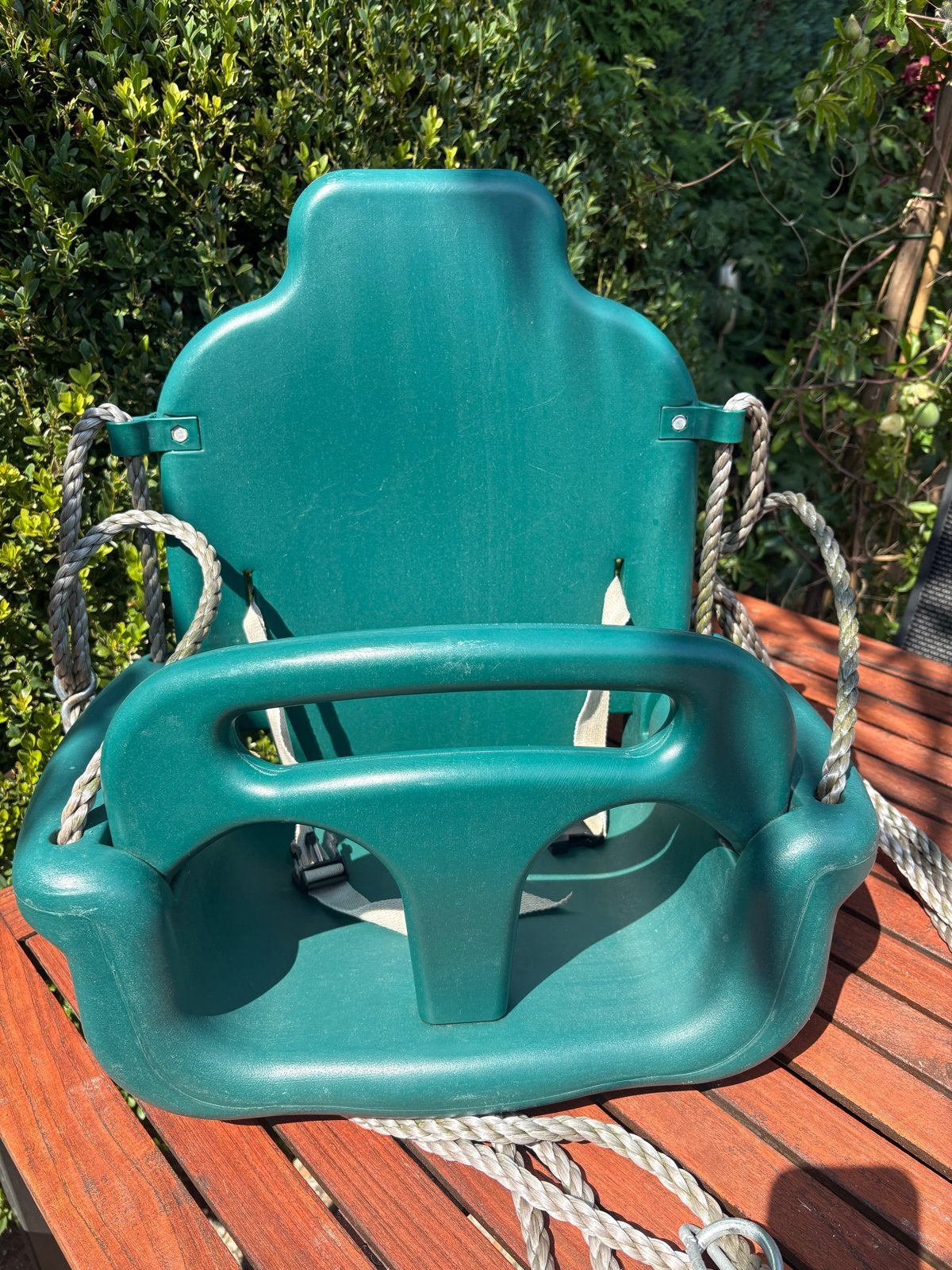 B-play babyschommel - Groeimodel groen, Ophalen, Gebruikt