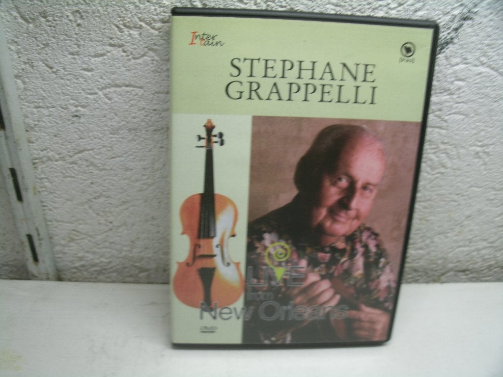 dvd 202b stephane grappelli live from new orleans, Alle leeftijden, Ophalen of Verzenden, Zo goed als nieuw