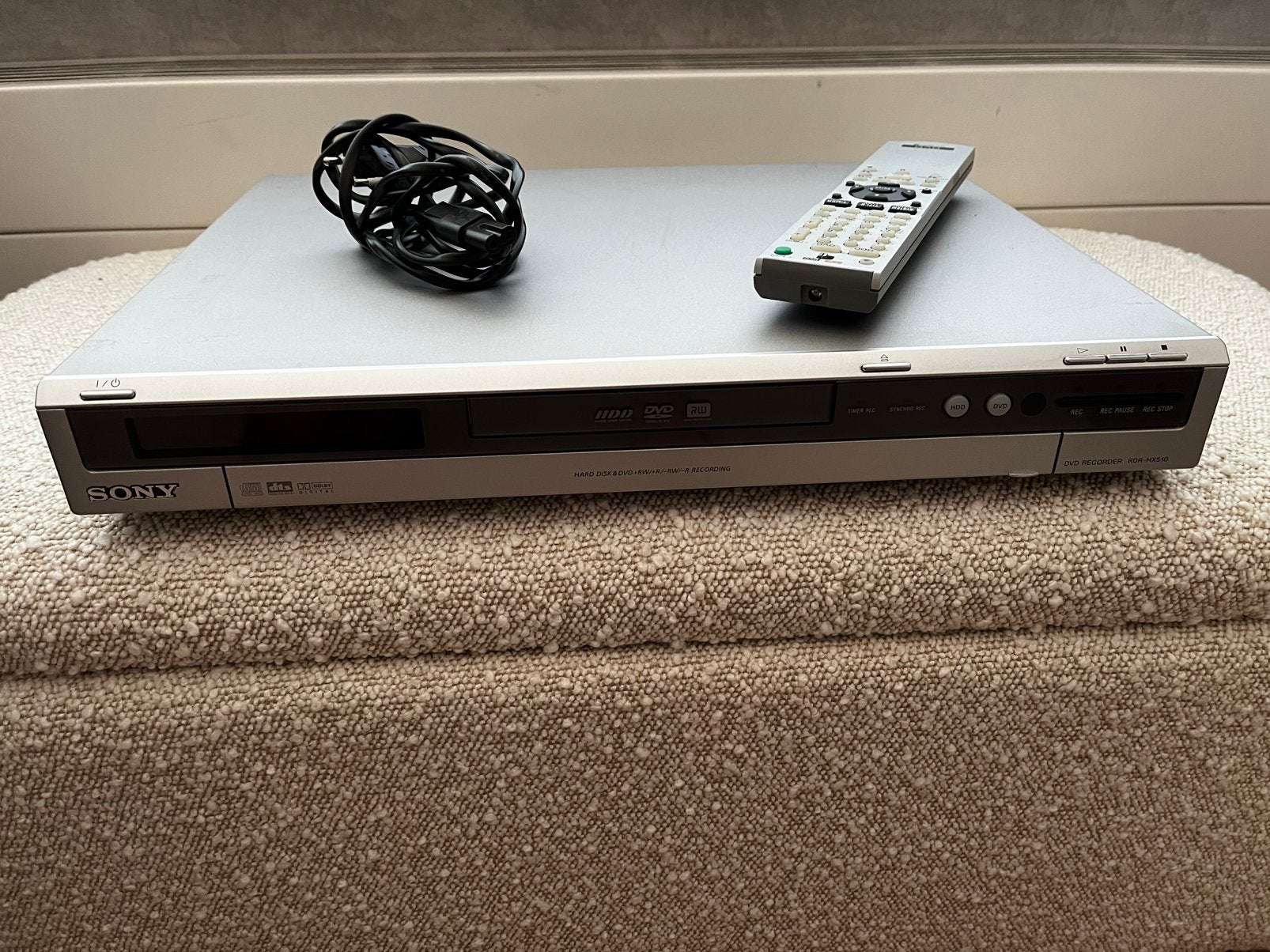 Sony dvd recorder RDR-HX510, Ophalen, Gebruikt, Sony, Met harddisk