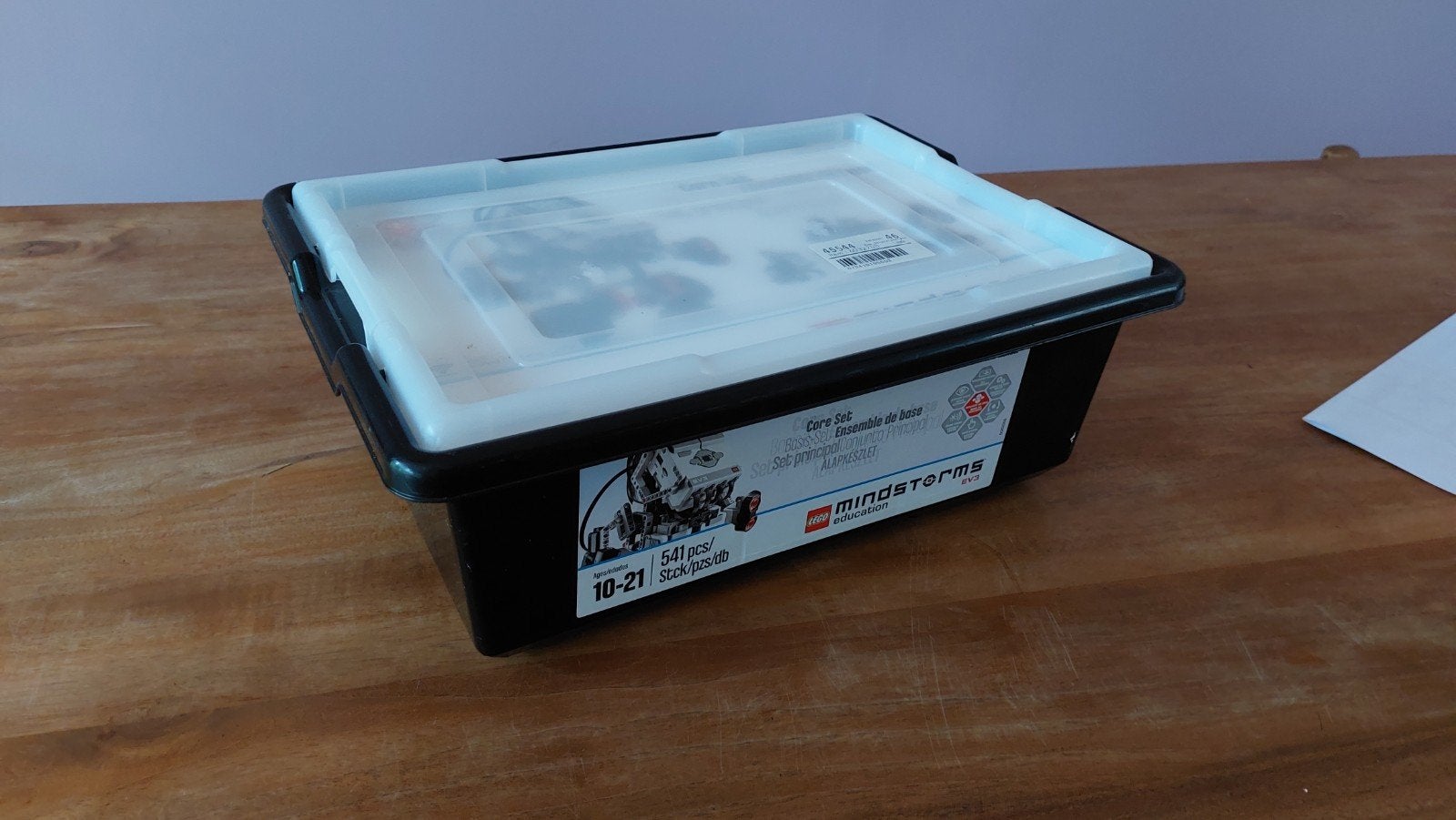 lego education EV3 set, Lego, Ophalen of Verzenden, Zo goed als nieuw, Inclusief doos