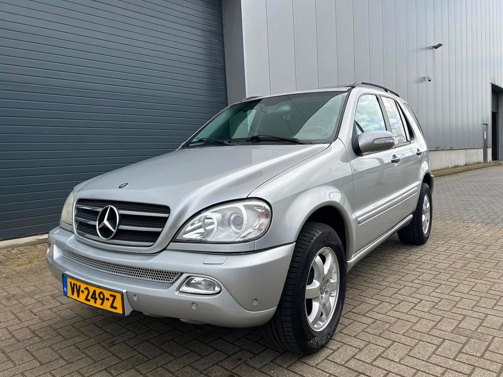 Mercedes-Benz M-klasse ML 500 V8 AUT VAN LEDER SK DAK G3, Automaat, Automatische klimaatregeling, Bedrijf, Vierwielaandrijving