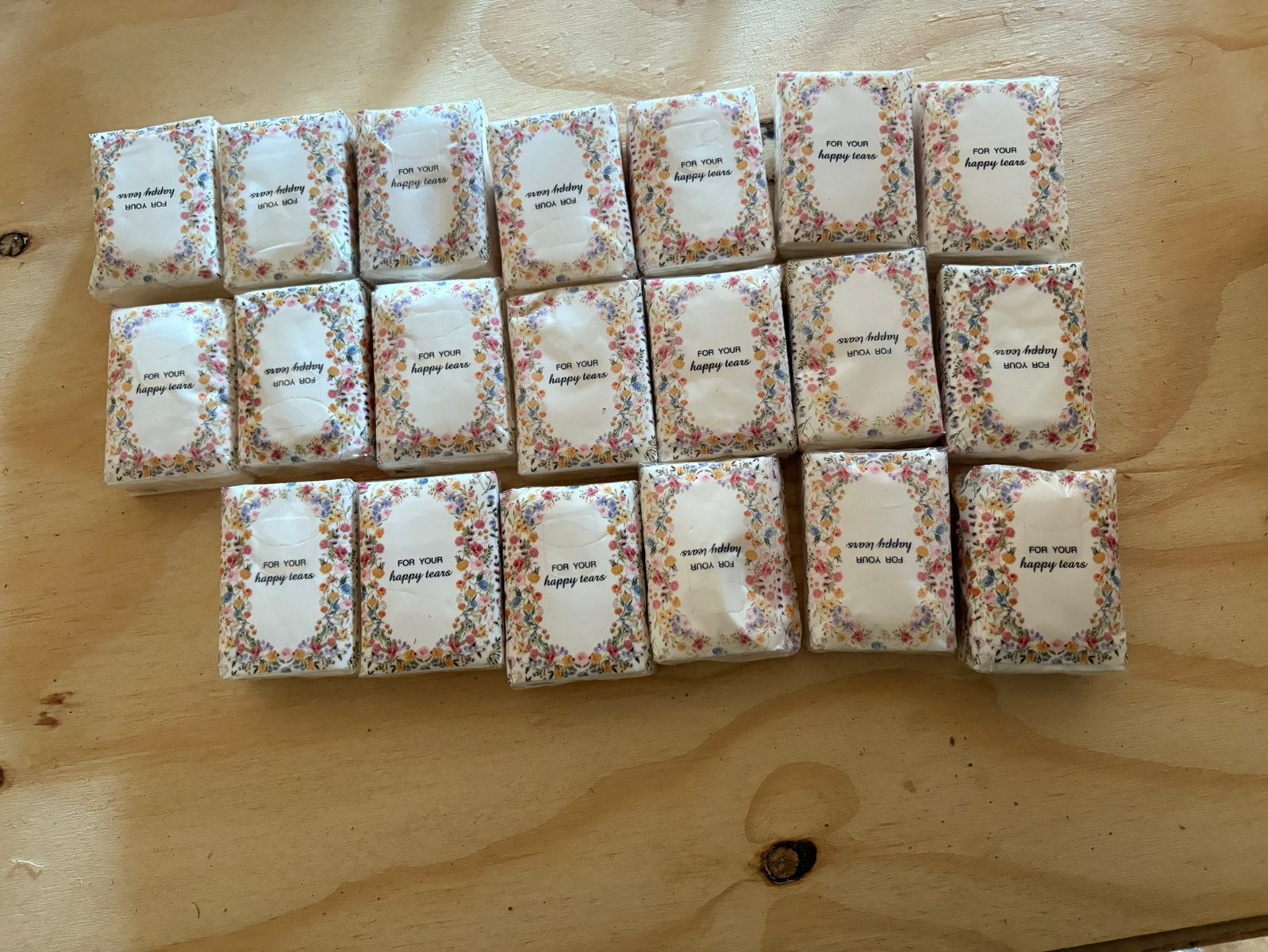 Zakdoekjes bruiloft, Ophalen, Zo goed als nieuw, Wit, Accessoires