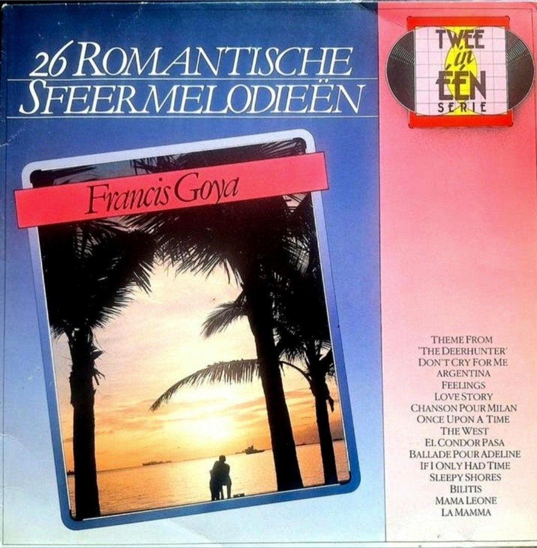 2-LP  FRANCIS GOYA - 26 Romantische Sfeermelodieën, Ophalen of Verzenden, Gebruikt, 12 inch