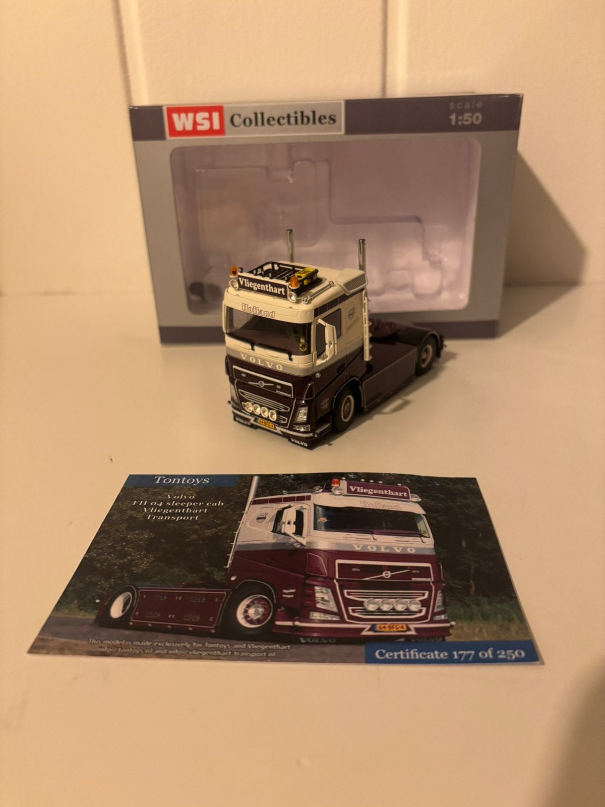 Wsi volvo vliegenthart, Ophalen of Verzenden, Zo goed als nieuw, Bus of Vrachtwagen, Wsi