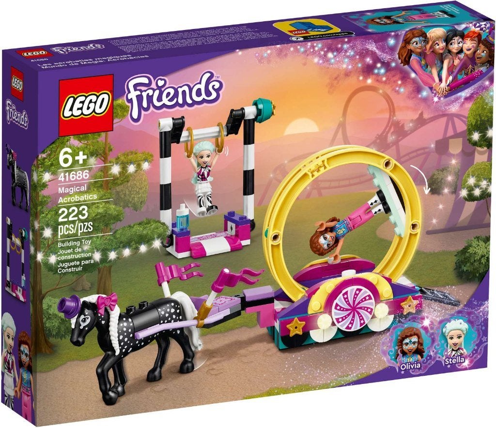 LEGO Friends l 41686 - Magische acrobatiek l 223 pcs, Compleet, Lego, Friends, Ophalen of Verzenden