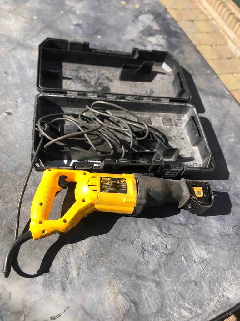 dewalt reciprozaag DW304PK -QS 1050W 230V, Doe-het-zelf en Verbouw, Gereedschap | Zaagmachines, Ophalen, Gebruikt, 70 mm of meer