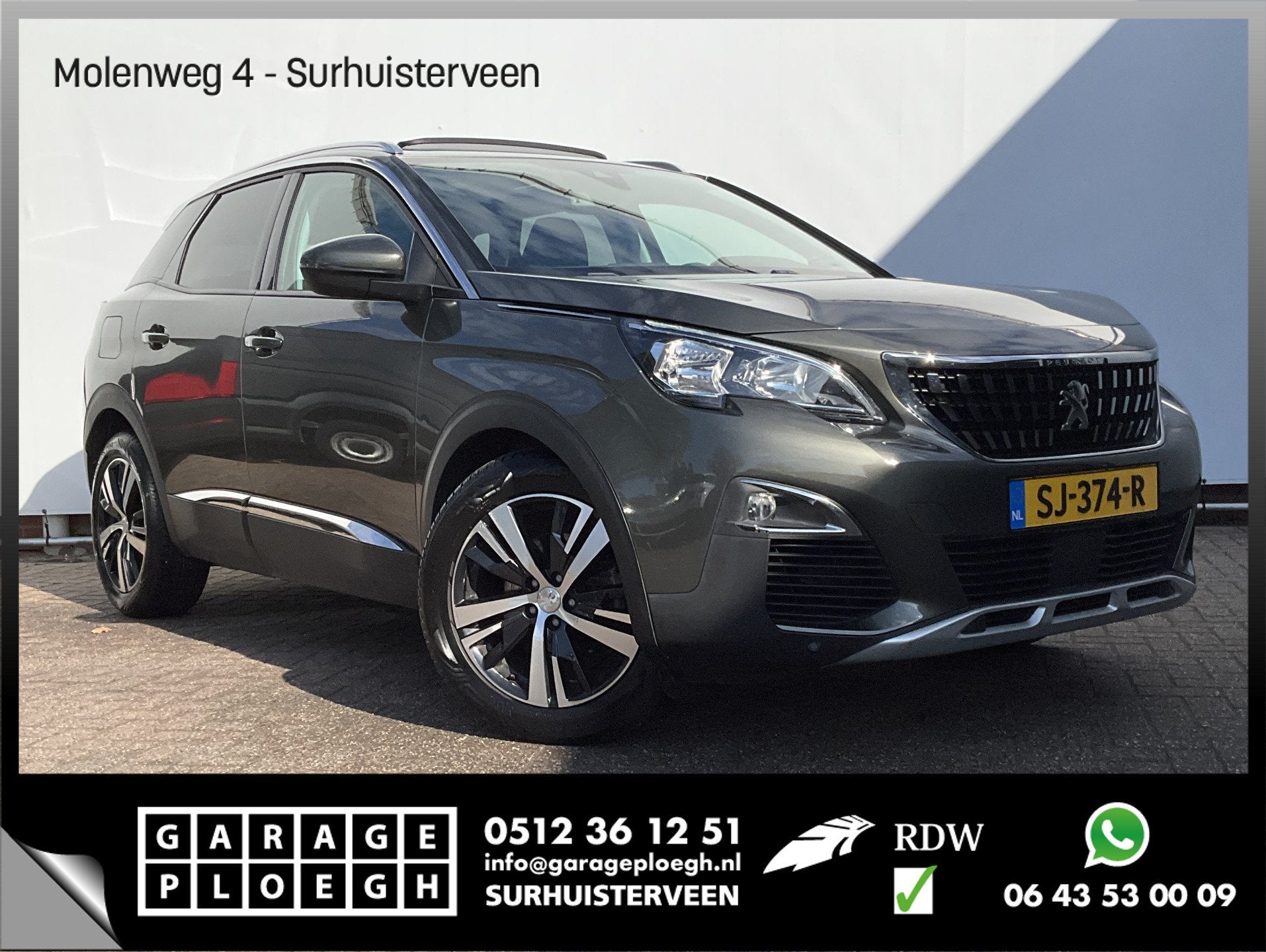Peugeot 3008 1.2 131pk Allure Automaat Pano Leer Cam Nav Tre, Gebruikt, Euro 6, 1199 cc, 19 km/l