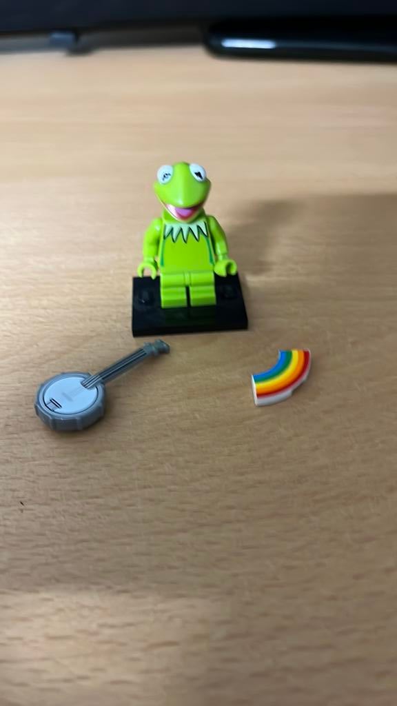 Lego CMF muppets kermit, Ophalen of Verzenden, Zo goed als nieuw