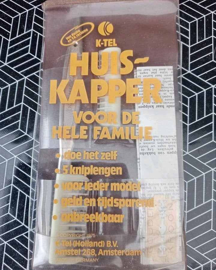 Vintage K-Tel Huis Kapper Set - Haar Magic 1975, Ophalen, Overige merken