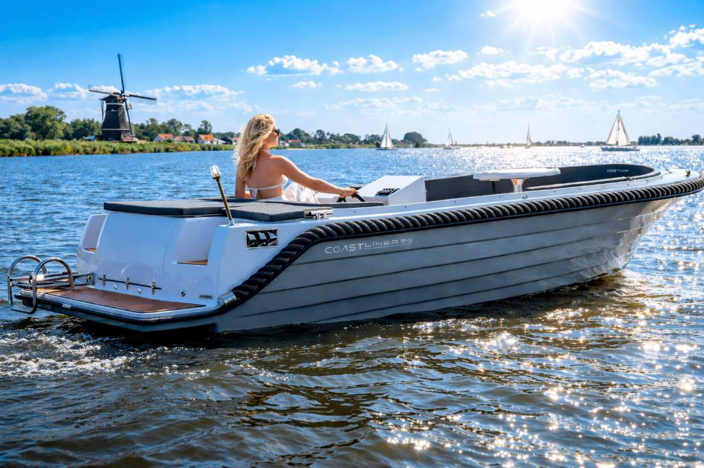 Coastliner 545 – Luxe tender sloep | Nieuw | Vanaf €10,699,-, Watersport en Boten, Ophalen, Binnenboordmotor, Nieuw, Polyester