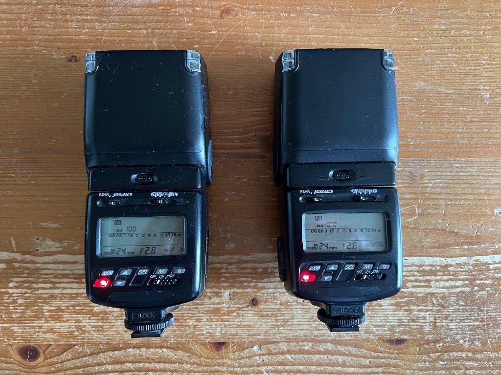 Nikon SB-26 Speedlight flitser 2 stuks, Audio, Tv en Foto, Fotografie | Flitsers, Nikon, Gebruikt, Externe flitser, Ophalen of Verzenden