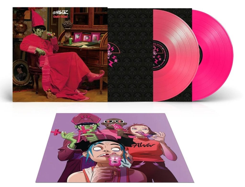 Vinyl 2LP Gorillaz Cracker Island PINK&MAGENTA RSD 2024 NEW, Cd's en Dvd's, Pop, Ophalen of Verzenden, 12 inch, Nieuw in verpakking