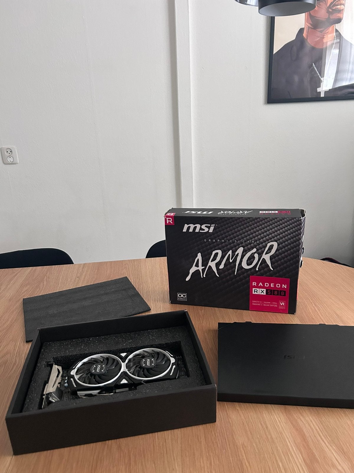 MSI Radeon RX 580 ARMOR 8GB | Compleet in doos & Topstaat!, Computers en Software, Videokaarten, Zo goed als nieuw, PCI-Express 3.0