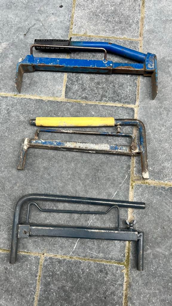 Stenenklem en blokkenklemmen, Doe-het-zelf en Verbouw, Ophalen, Gebruikt