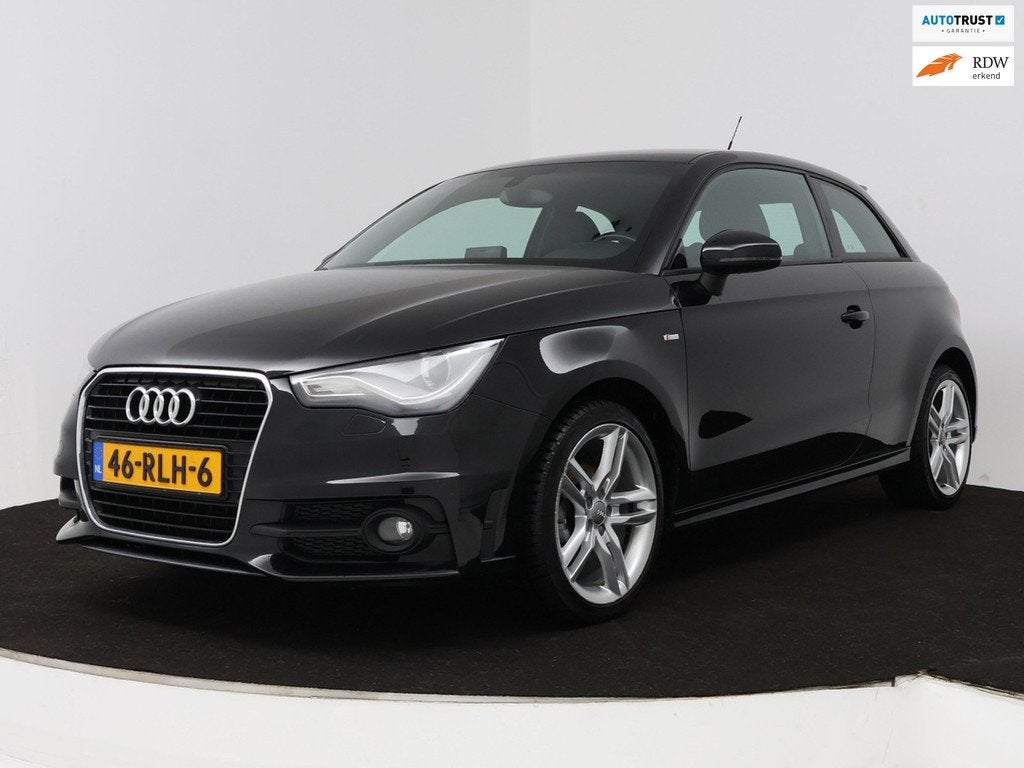 Audi A1 1.2 TFSI S edition, Voorwielaandrijving, Euro 5, 86 pk, Zwart