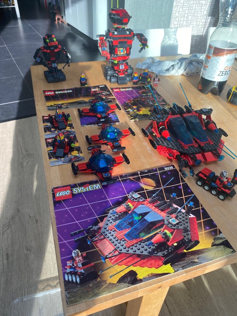 Lego Spyrius lot (8 sets) Space ‘90, Ophalen, Gebruikt, Lego, Compleet