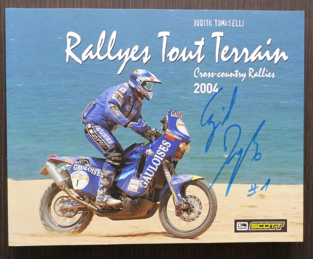 Rallyes Terrain 2004 - gesigneerd Despres Peterhansel Mayer, Verzenden, Gelezen, Algemeen