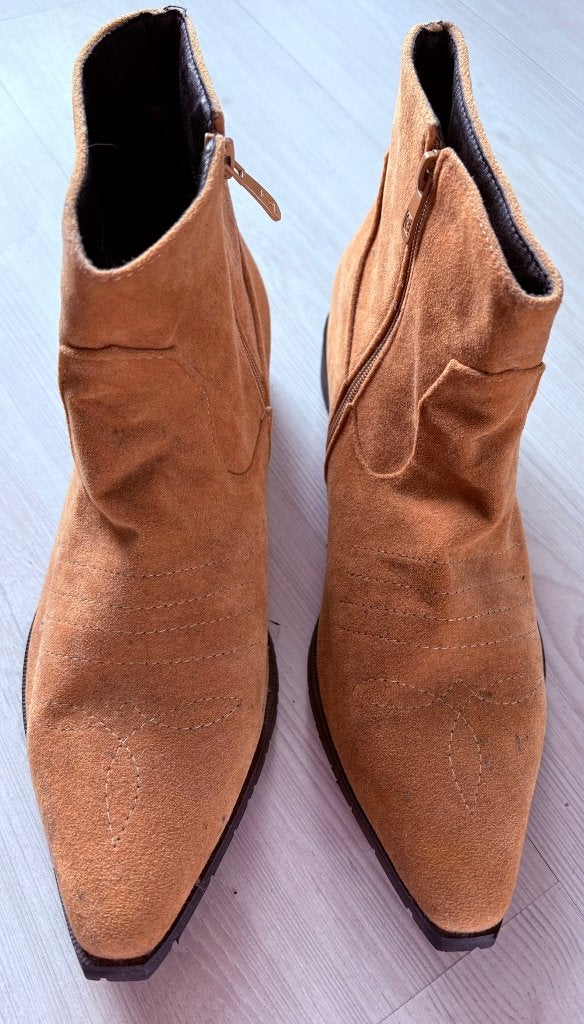 Cowboylaarzen (44) (Nieuw), Bruin, Boots, Nieuw, Ophalen of Verzenden