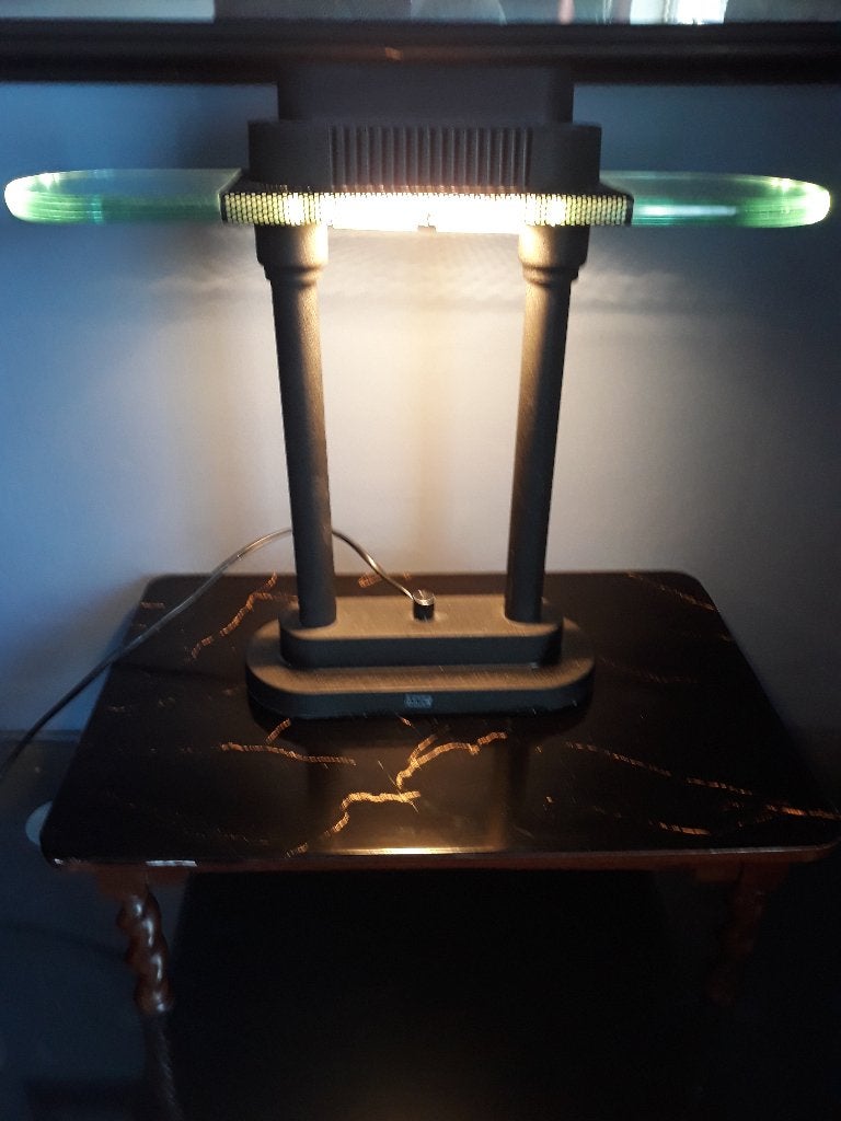 Bureaulamp Robert Sonneman, Ophalen of Verzenden, Bureaulamp, Vintage