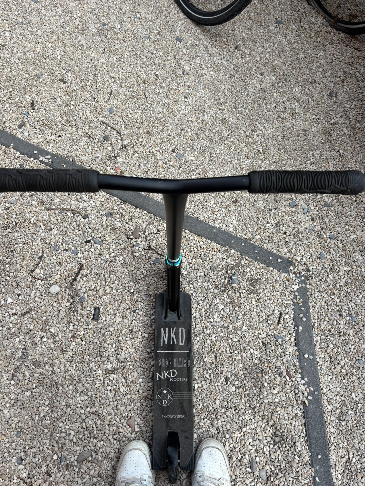 Stuntstep NKD, Ophalen, Gebruikt