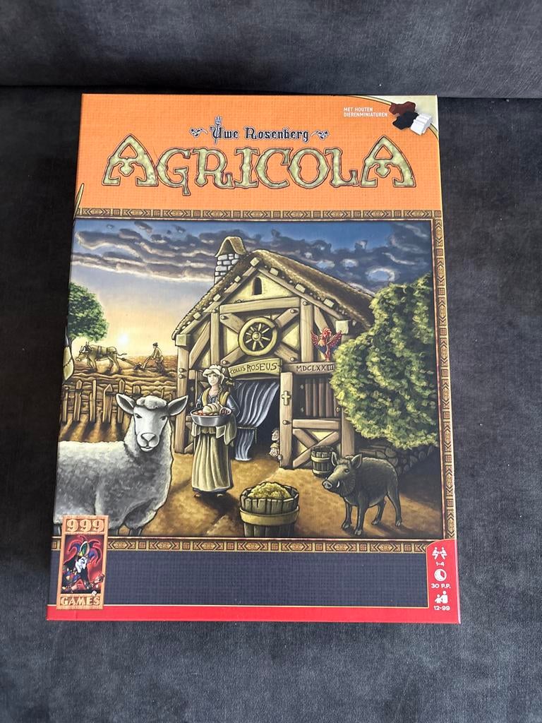 Agricola bordspel - Nooit gespeeld, zo goed als nieuw, Hobby en Vrije tijd, Gezelschapsspellen | Bordspellen, Een of twee spelers