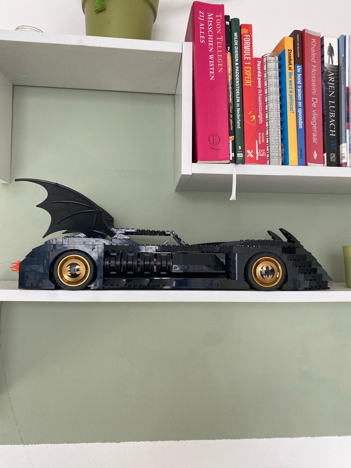 LEGO Batmobile (7784) - Zonder doos, met boekjes, Gebruikt, Overige thema's, Lego, Ophalen of Verzenden