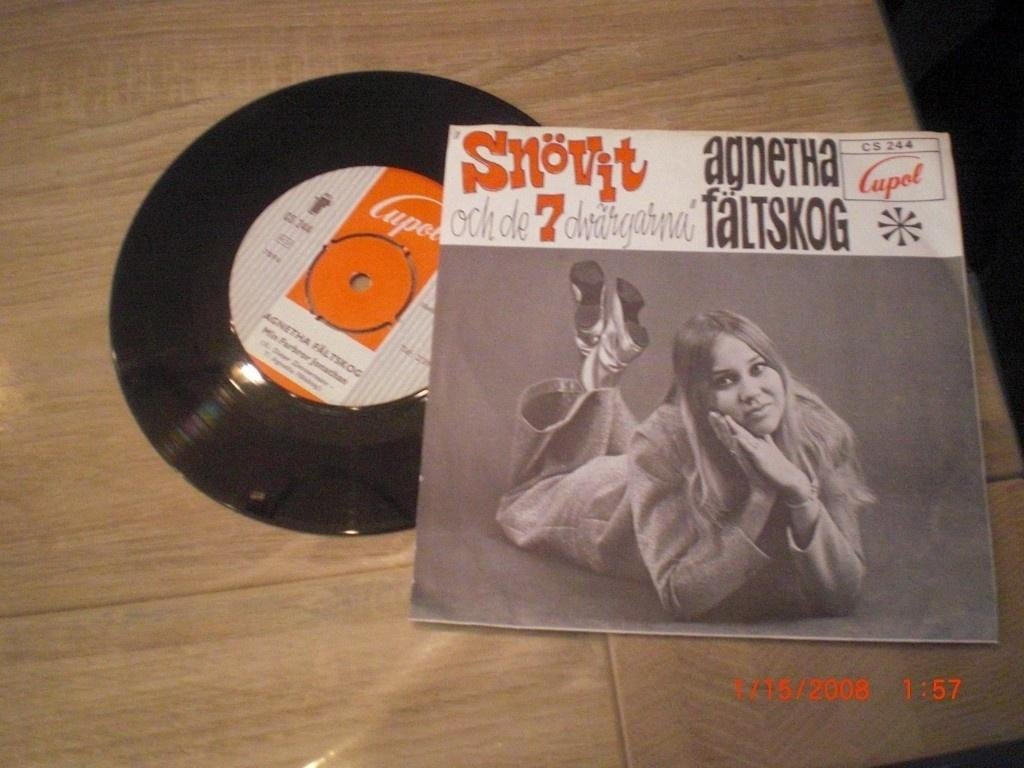 ABBA Agnetha  Zweedse single CS 244, Cd's en Dvd's, Vinyl Singles, Ophalen of Verzenden, Gebruikt, Pop