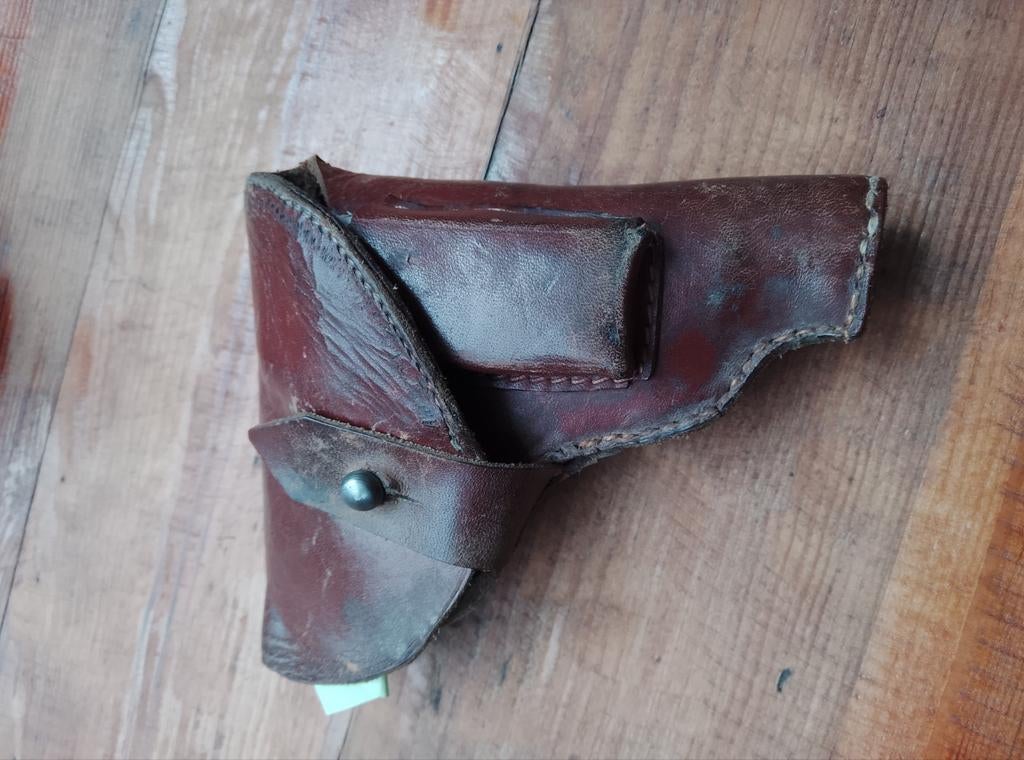 Holster voor Duitse 6.35 mm circa 1900/1914, Ophalen of Verzenden, Duitsland