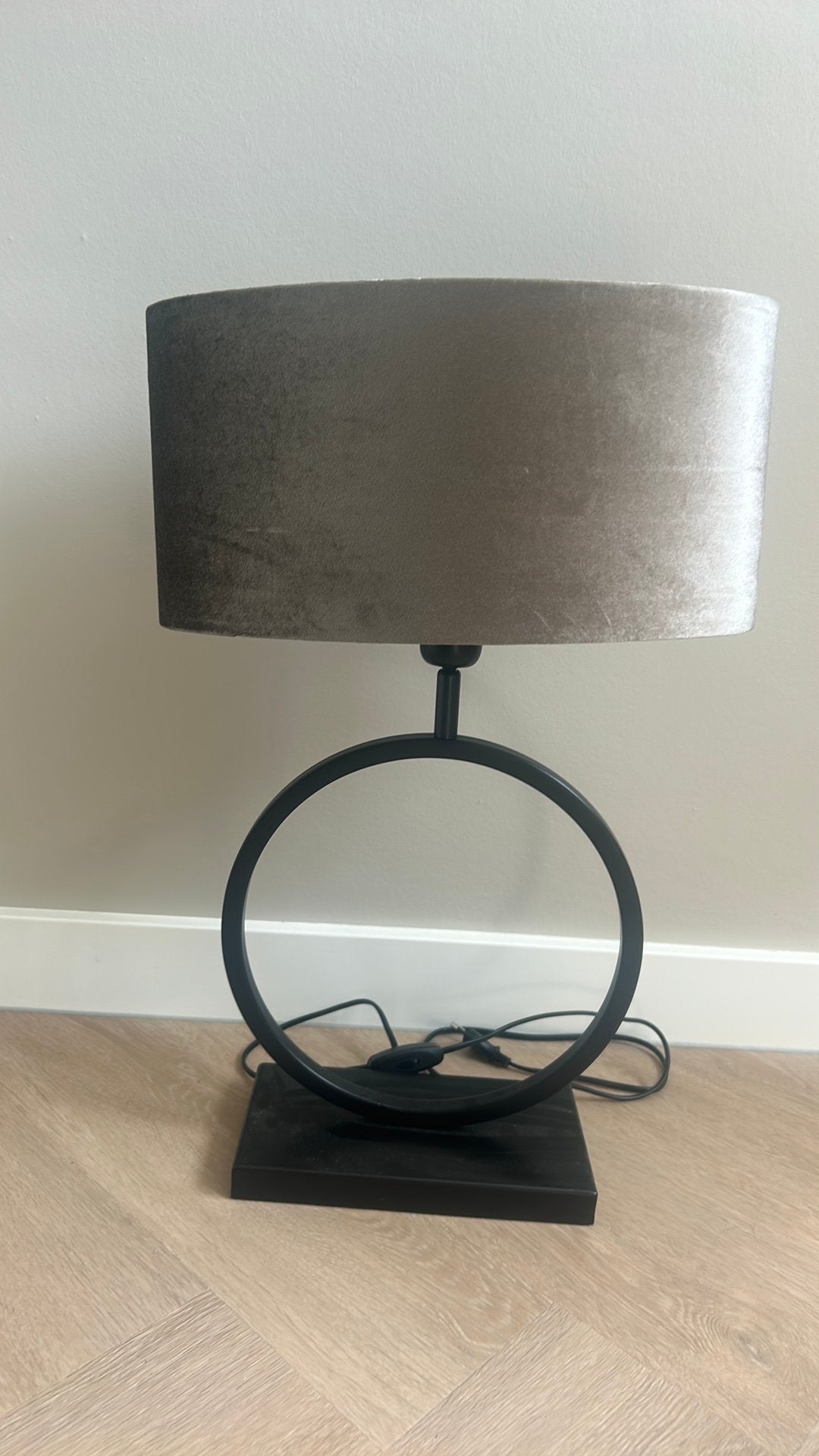 Light & living lampenvoet Liva zwart 40 x 12,5 x 52 cm, Zwart, Ophalen of Verzenden, Zo goed als nieuw, Light & Living