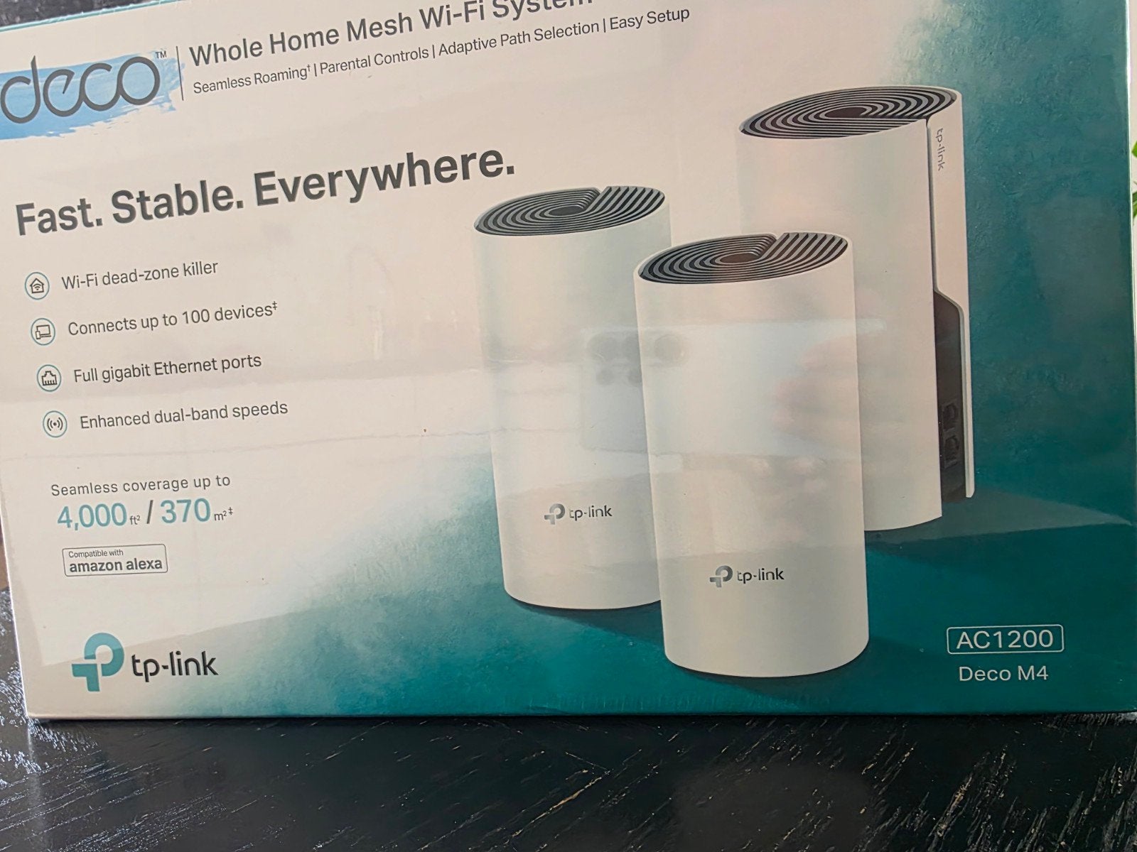 TP-LINK Deco M4 AC1200 Smart Mesh Wi-Fi (3-Pack) Nieuw, Computers en Software, WiFi-versterkers, Ophalen, Nieuw