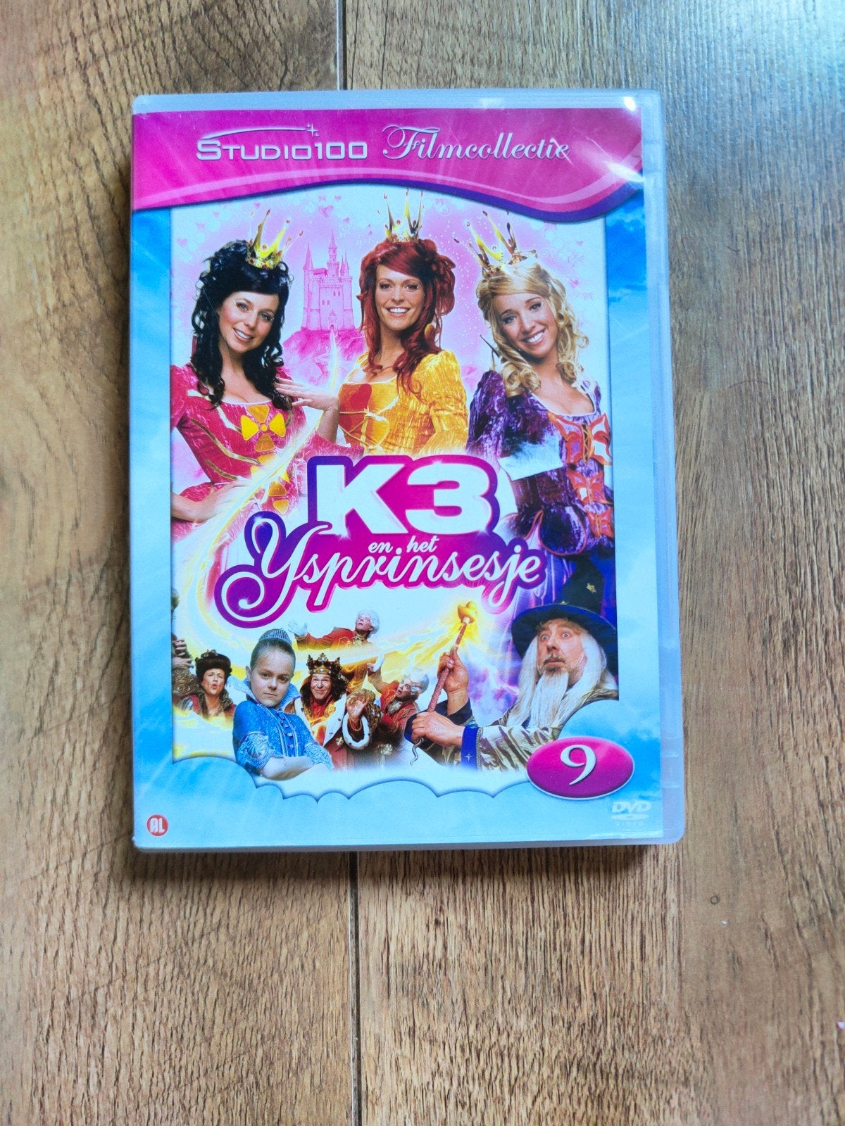 Dvd K3 en het Ijsprinsesje Studio 100 Filmcollectie, Alle leeftijden, Ophalen of Verzenden, Zo goed als nieuw