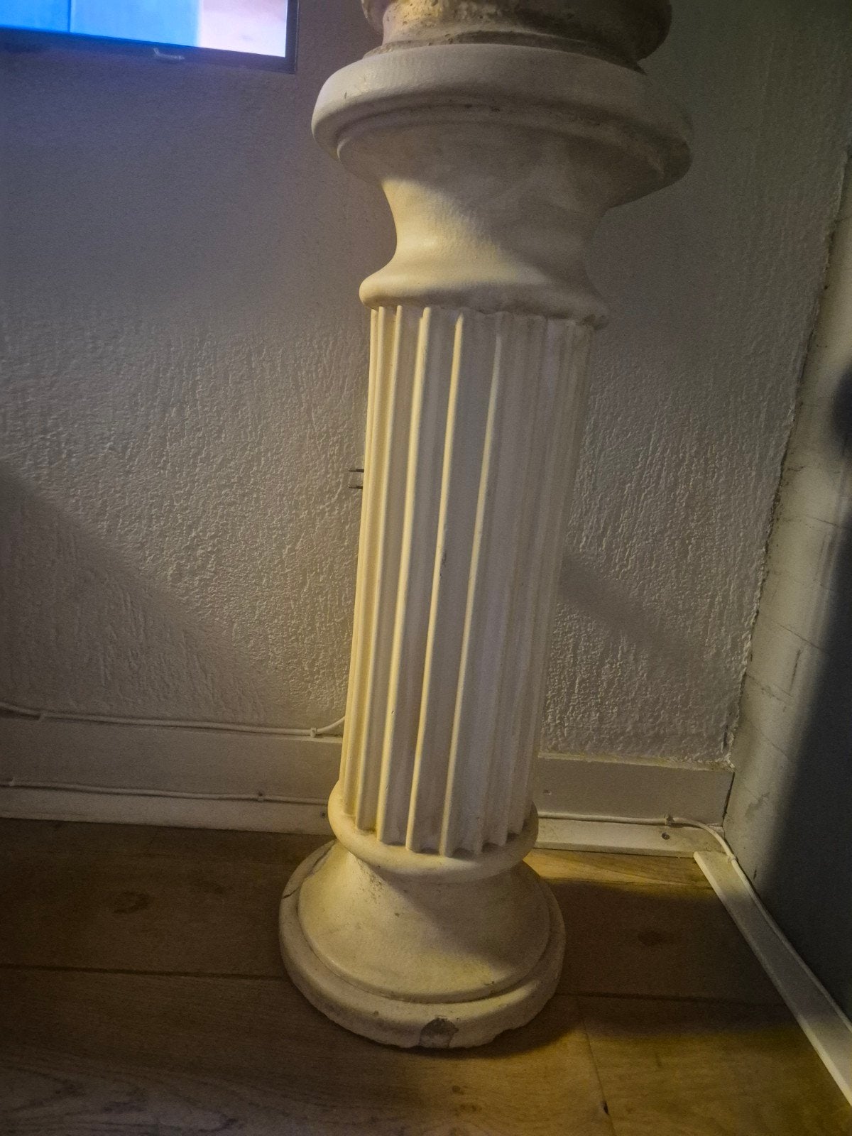 Gipsen Zuil - Decoratieve Sokkel 75 cm, Huis en Inrichting, Woonaccessoires | Zuilen en Pilaren, Ophalen, Gebruikt