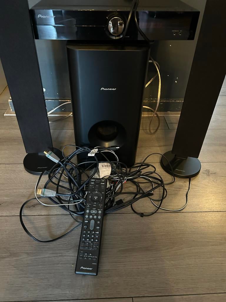 Pioneer Home Cinema Set met Subwoofer en Speakers, Audio, Tv en Foto, Home Cinema-sets, Gebruikt, 2.1-systeem, Ophalen of Verzenden