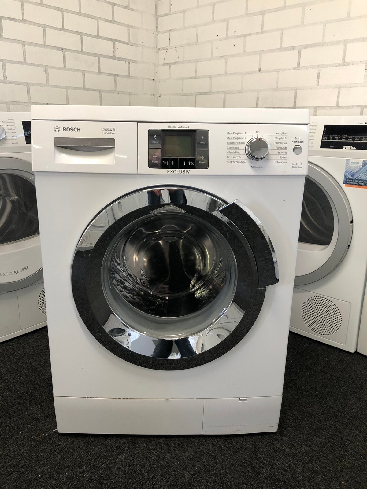 GARANTIE Bosch Logixx8 Wasmachine A+++ 8kg OOK DROGERS, Ophalen, Minder dan 85 cm, 8 tot 10 kg, Kort programma
