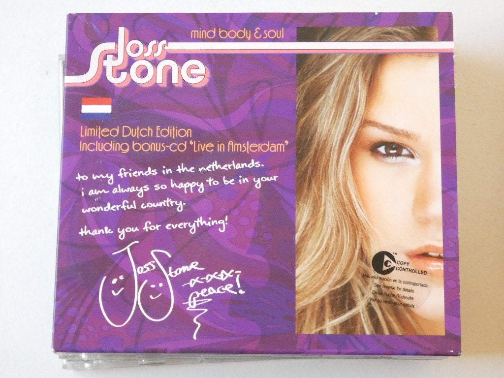 Joss Stone – Mind Body & Soul (Limited Dutch Edition) cd+dvd, Verzenden