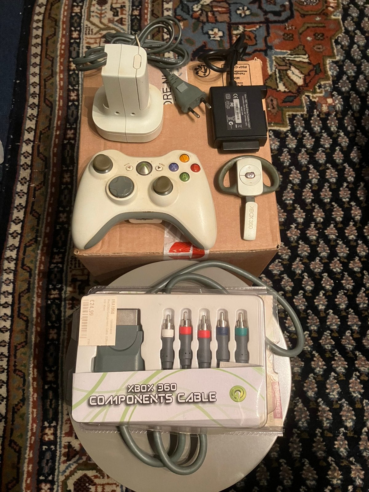 Xbox 360 accessoires, Spelcomputers en Games, Ophalen of Verzenden, Gebruikt, Met 1 controller
