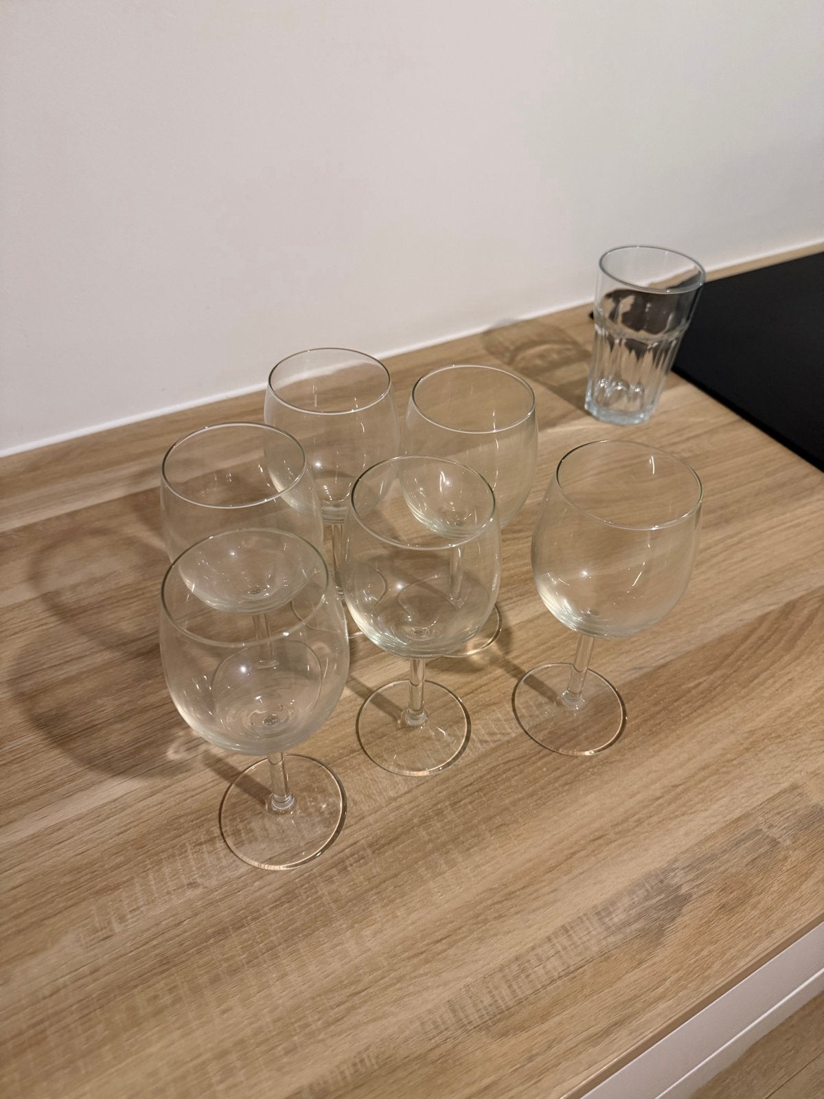 Svalka wijnglazen - set van 6, zo goed als nieuw, Ophalen, IKEA, Zo goed als nieuw, Glas